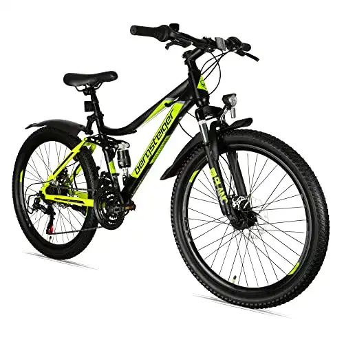 Bergsteiger Broome 24 und 26 Zoll Kinderfahrrad mit Shimano 21 Gang