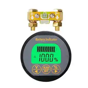 Batteriemonitor Aili Tester für 8-120V und 0-350A mit 999Ah