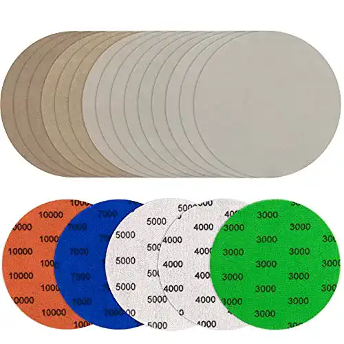 Schleifscheiben 150 mm JatilEr 25 Stück Schleifpapier Klett