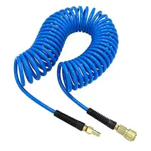 Druckluftschlauch Yotoo PU 10m mit 6mm Innendurchmesser und 1/4 Zoll Anschlüssen