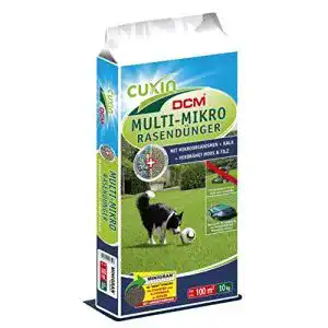 Cuxin DCM Multi-Mikro Rasendünger 10 kg für gesunden Rasen