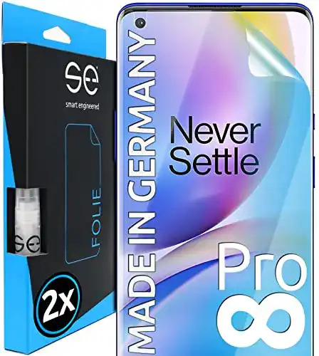 OnePlus 8 Pro Panzerglas Schutzfolie 3D Transparent Selbstheilend