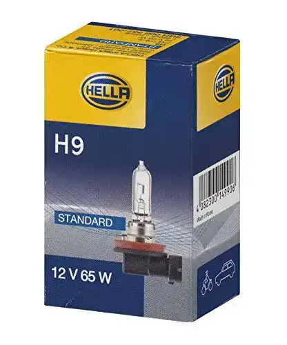 H9 Birne von Hella, Glühlampe 12V 65W für optimale Beleuchtung