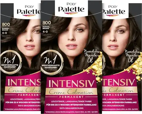 Haarfärbemittel Palette Intensiv Creme Coloration 800/4-0 Dunkelbraun