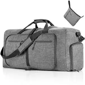 Reisetasche Vomgomfom Faltbare 65L Groß für Damen und Herren
