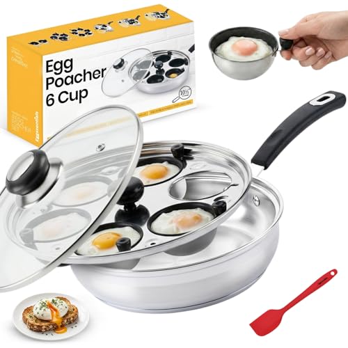 Eier-Pochierer Eggssentials mit antihaftbeschichteter Pfanne