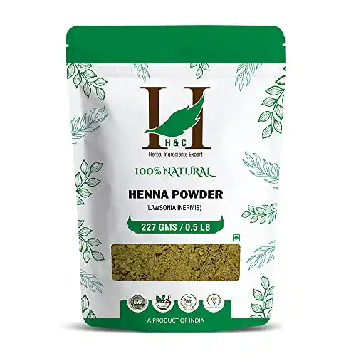 Henna-Pulver von H&C Herbal Ingredients – 100% rein und natürlich
