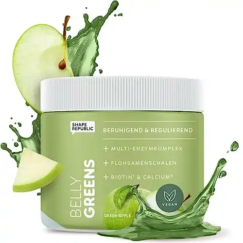 Mittel gegen Blähungen Shape Republic Greens Pulver 210g