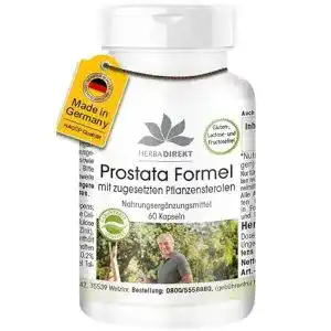 Prostata Kapseln mit Sägepalme von HERBADIREKT
