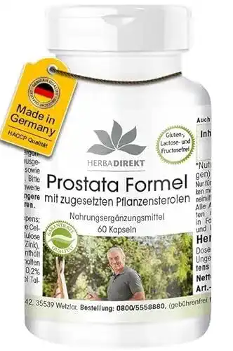 Prostata Kapseln mit Sägepalme von HERBADIREKT