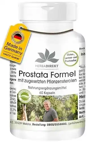Prostata Kapseln mit Sägepalme von HERBADIREKT
