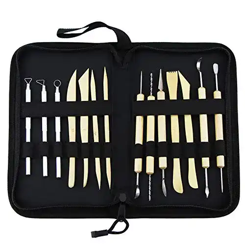 Modellierwerkzeug Mreechan, 14-teiliges Carving-Tools Set