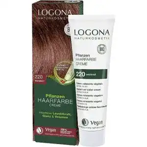 Pflanzenhaarfarbe Logona Naturkosmetik Creme 220 Weinrot