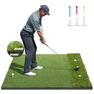 Golf Abschlagmatte Ywitio Premium Dual-Turf 1,5 x 1,2 m für Golftraining