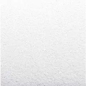 Baumwollputz Flüssigtapete Schneeweiß mit Glanzfaserstücken