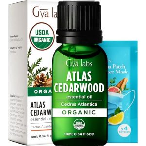 Zedernöl Gya Labs Bio Zedernholz ätherisches Öl für Diffusor 10ml