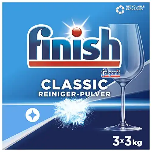 Spülmaschinenpulver Finish Classic, phosphatfreies Geschirrreiniger-Pulver