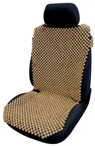 Holzkugel Sitzauflage Cora 000127406 Sitzbezug für Autos