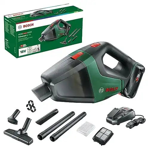 Bosch Akku-Handstaubsauger UniversalVac 18 für Haus und Garten