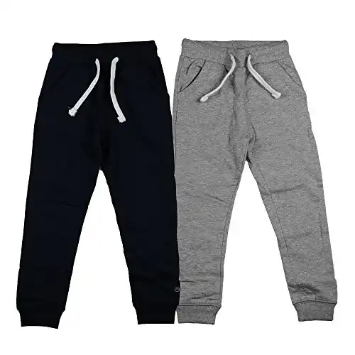 Jogginghosen für Kinder MINYMO Jungen 2er Pack Sweatpants