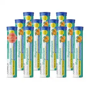 Magnesium Brausetabletten von T&D Pharma 200 mg pro Tablette, 12×20 Stück