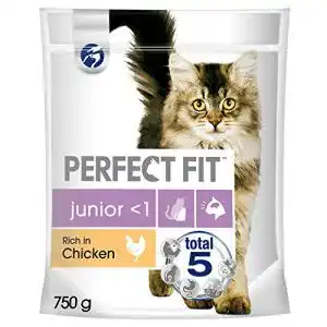 Kitten Trockenfutter Perfect Fit Cat Junior mit Huhn 750g
