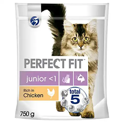Kitten Trockenfutter Perfect Fit Cat Junior mit Huhn 750g