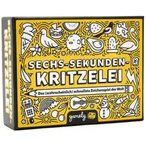Gesellschaftsspiele Gamely Sechs-Sekunden-Kritzelei