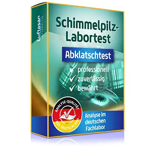 Schimmeltest Luftasan Abklatschtest für Wände und Möbel