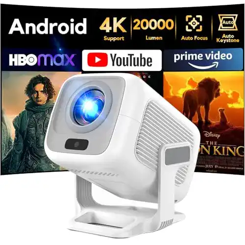 Beamer unter 200 Euro – Akiyo Full HD 1080P Projektor mit WiFi und Bluetooth