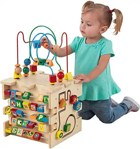 Motorikwürfel KidKraft Deluxe aus Holz für Kleinkinder