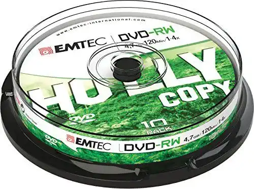DVD-RW Emtec 4x 4,7 GB – Wiederbeschreibbare Medien