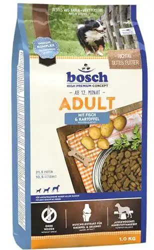 Hundetrockenfutter Bosch HPC Adult mit Fisch für Hunde