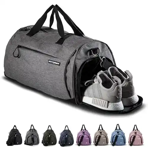 Sporttasche mit Schuhfach von Fitgriff für Sport und Reisen