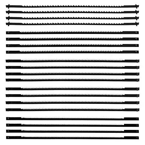 Zitfri Dekupiersägeblatt Set 20 Stück mit Stift 127 mm