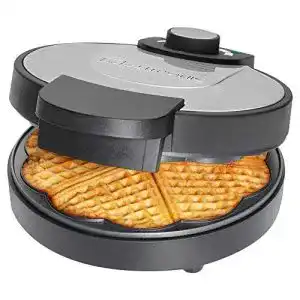 Clatronic Waffeleisen WA 3492 mit 18 cm Durchmesser und Antihaftbeschichtung