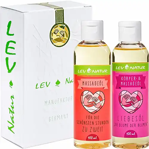 Massageöl Intimbereich Lev-Natur Set 2 x 100ml
