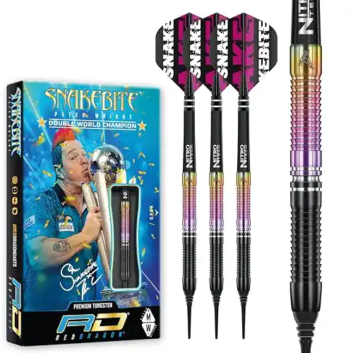 Red Dragon Snakebite Wolframpfeilen 2020 22 Gramm Softip