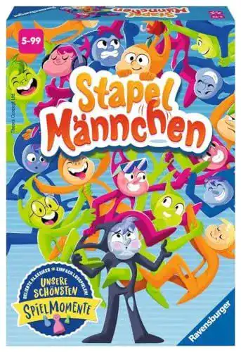 Ravensburger Stapelmännchen Geschicklichkeitsspiel für Kinder ab 5 Jahren