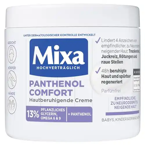 Mixa Panthenol Neurodermitis-Creme zur Hautberuhigung
