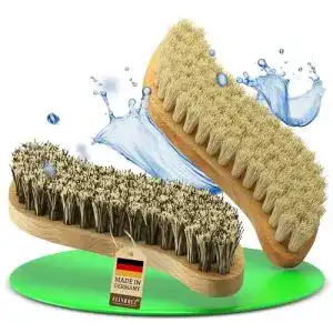Schuhbürste aus Feinholz im 2er Set mit Naturborsten