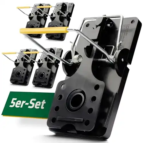 Rattenfalle Gardigo mit Köder – 5er Set
