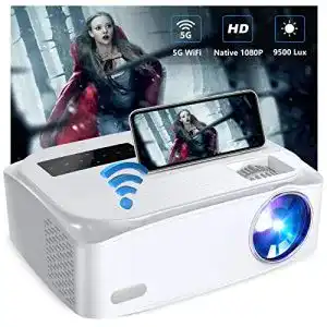 VILICORE WiFi Beamer mit nativer 1080P Full HD Auflösung