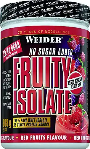 Weider Proteinpulver Frucht Isolat, Rote Frucht