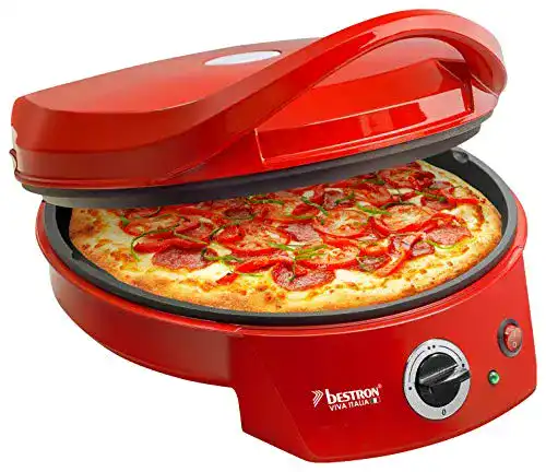 Pizzaofen Bestron APZ400 elektrischer Pizza Maker bis 230 Grad