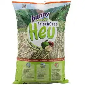 Kaninchen-Heu Bunny Nature Allgäuer Frischgras mit Apfel 500 g