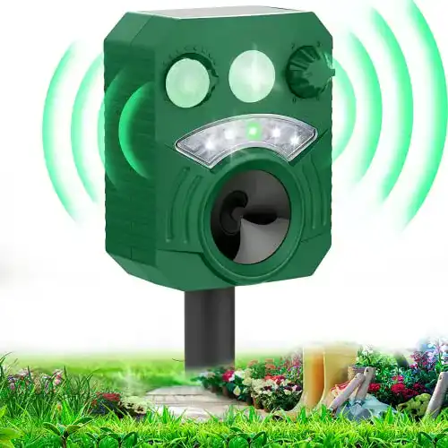 Katzenschreck Zanpiero Solar Tiervertreiber für den Garten