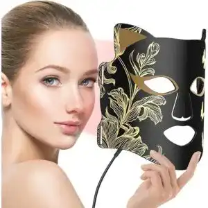 Lichttherapie-Maske Lungsank LED Gesichts- und Halsmaske