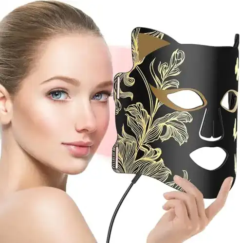 Lichttherapie-Maske Lungsank LED Gesichts- und Halsmaske