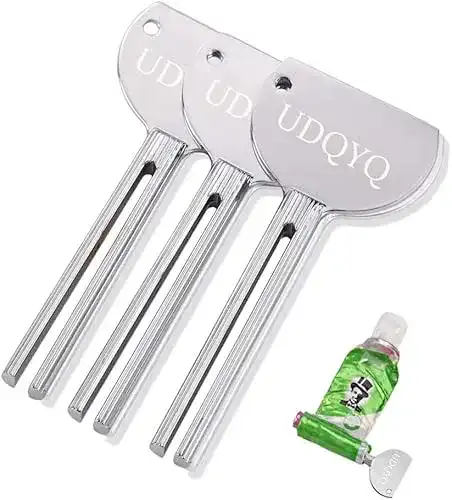 Tubenquetscher UDQYQ 3 Stück Edelstahl Tubenausdrücker